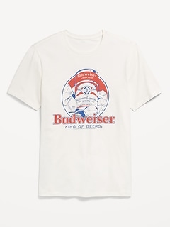 T-shirt à imprimé Budweiser© unisexe pour Adulte