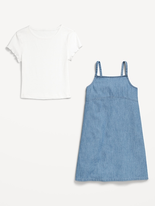 Jean t shirt dress hotsell