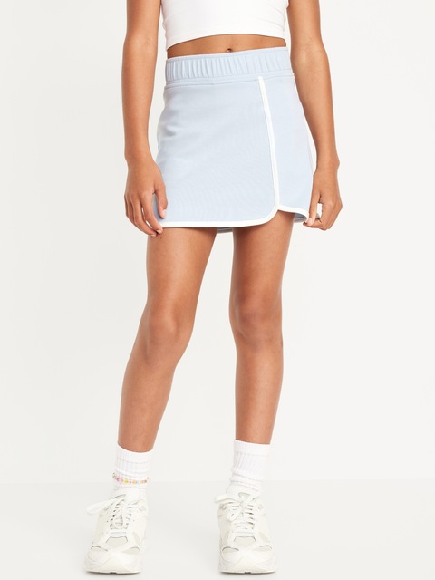 High-Waisted Dynamic Fleece Skort for Girls