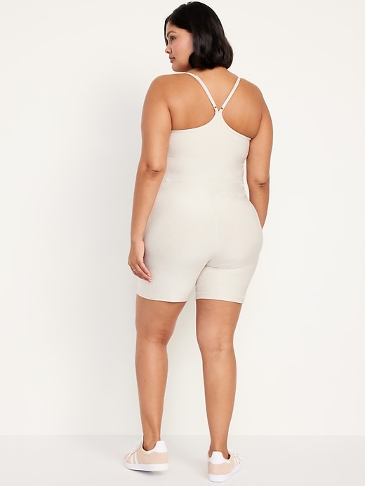 Image number 8 showing, Cloud+ Racerback Bodysuit -- 6-inch inseam