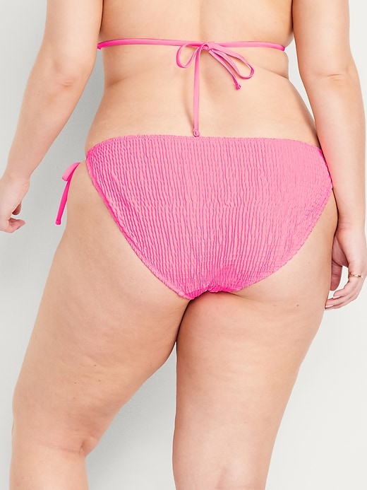 Image number 8 showing, Mid-Rise String Bikini Swim Bottoms