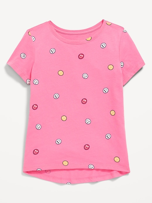 View large product image 1 of 1. Softest Printed Short-Sleeve T-Shirt for Girls