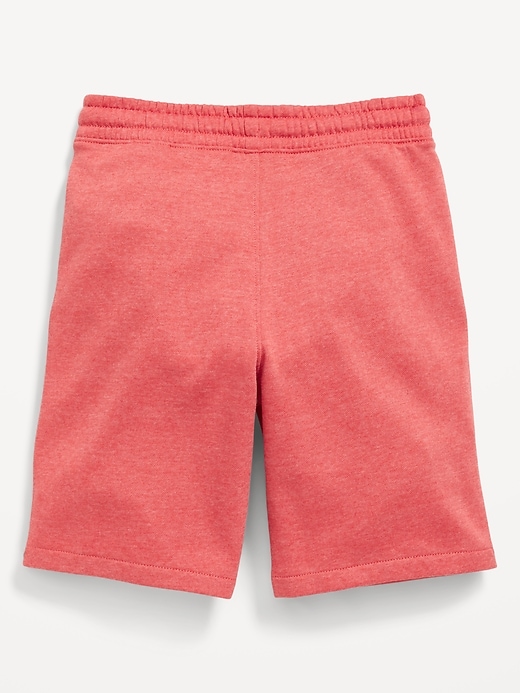 View large product image 2 of 2. Fleece Jogger Shorts for Boys (At Knee)