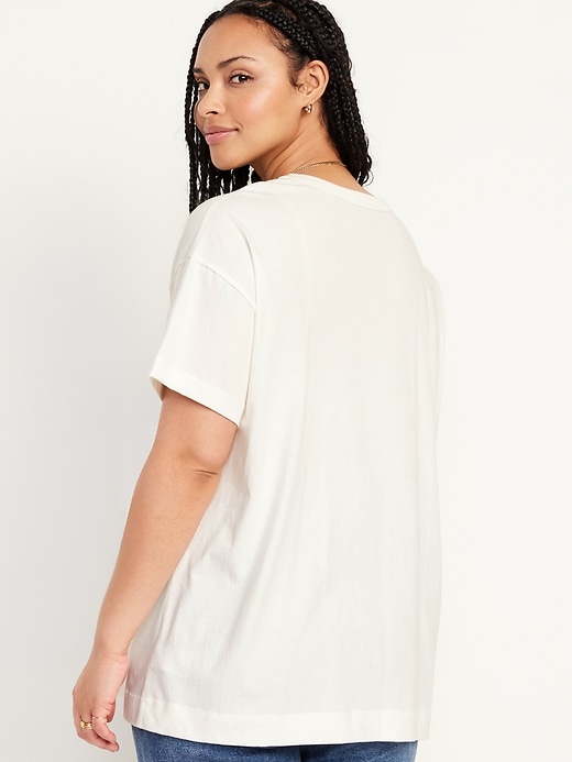 Image number 6 showing, Oversized EveryWear Graphic Tunic T-Shirt