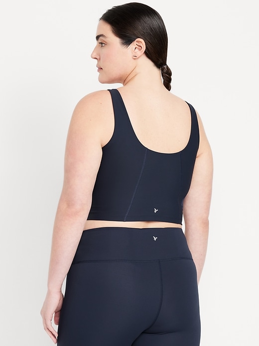 Image number 6 showing, Light Support PowerSoft Longline Sports Bra