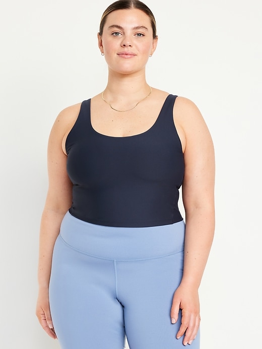 Image number 7 showing, Light Support PowerSoft Longline Sports Bra