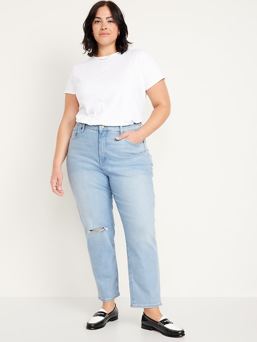 Image number 7 showing, High-Waisted OG Straight Ankle Jeans