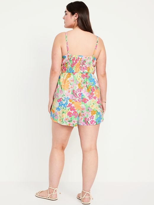 Image number 5 showing, Fit & Flare Cami Romper