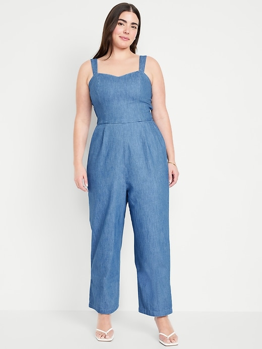 Image number 5 showing, Fit & Flare Cami Jumpsuit