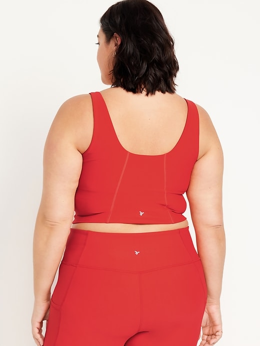 Image number 8 showing, Light Support PowerSoft Longline Sports Bra