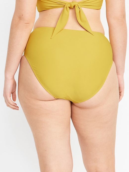 Image number 6 showing, High-Waisted Bikini Swim Bottoms