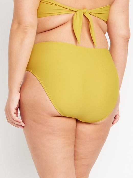 Image number 8 showing, High-Waisted Bikini Swim Bottoms