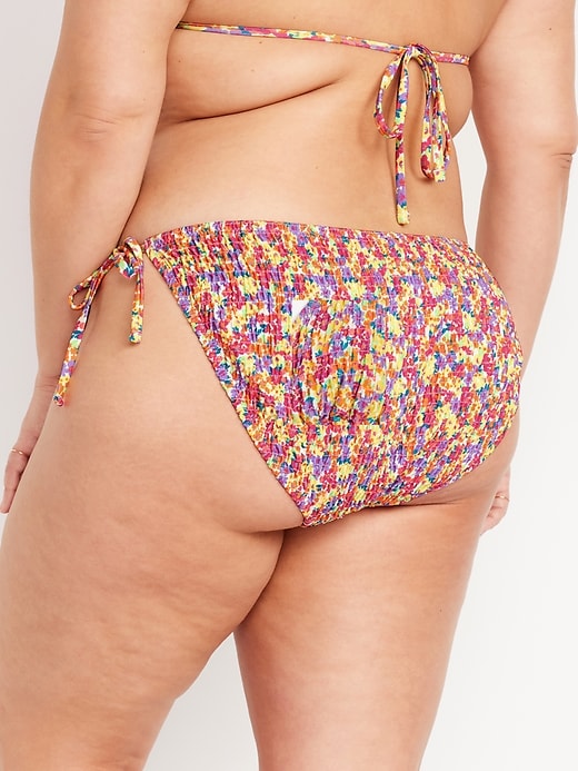 Image number 8 showing, Mid-Rise String Bikini Swim Bottoms