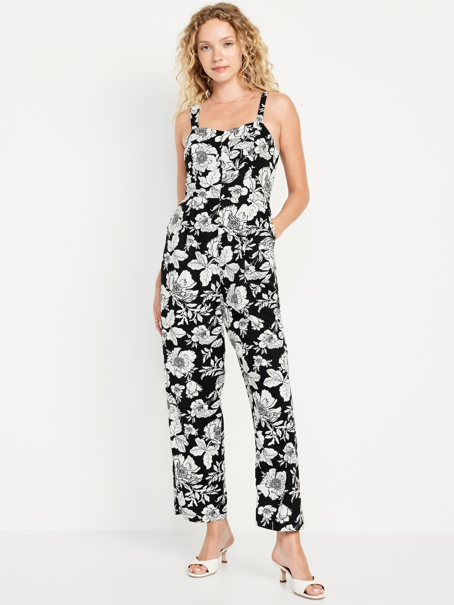 Fit & Flare Cami Jumpsuit