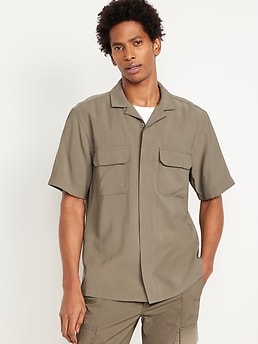 シャツ Pleddy 2way Roll Up Short Sleeve Shirt (3color) Short Sleeve Work Shirt | Mens Shirts | Dickies Canada