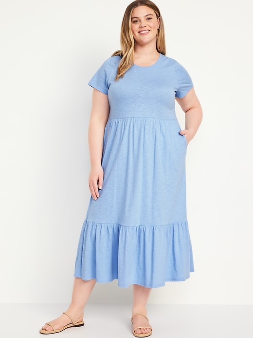 Image number 7 showing, Tiered Midi Dress