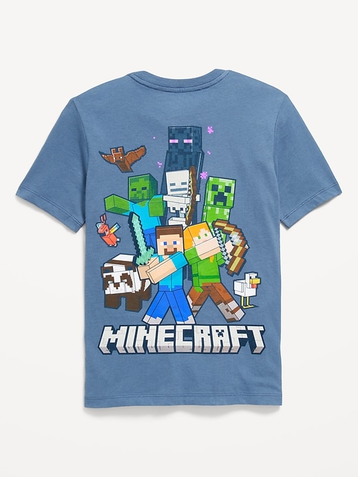 Voir une image plus grande du produit 2 de 2. T-shirt à imprimé Minecraft&#153 unisexe pour Enfant