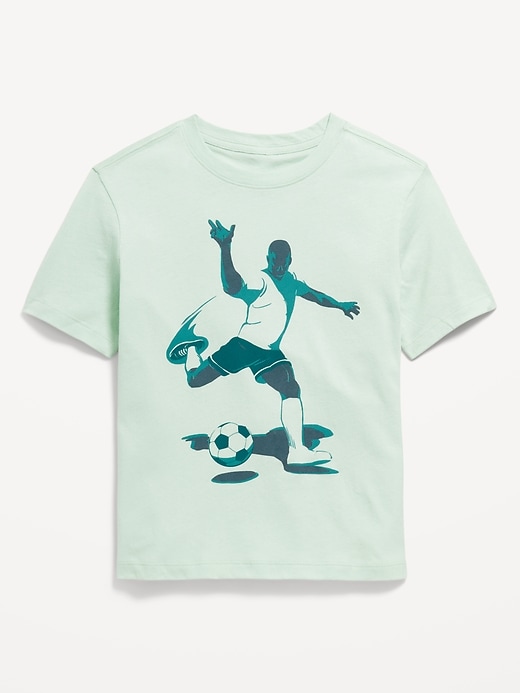 Image number 1 showing, Short-Sleeve Graphic T-Shirt for Boys