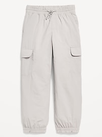 View large product image 4 of 4. High-Waisted Loose Cargo Performance Pants for Girls