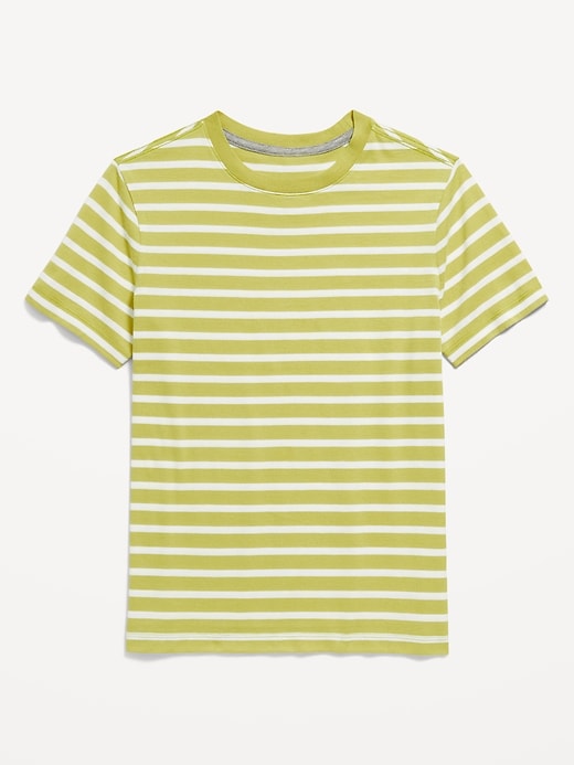 View large product image 1 of 2. Softest Short-Sleeve Striped T-Shirt for Boys