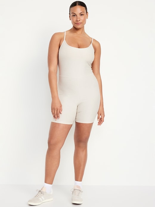 Image number 5 showing, Cloud+ Racerback Bodysuit -- 6-inch inseam