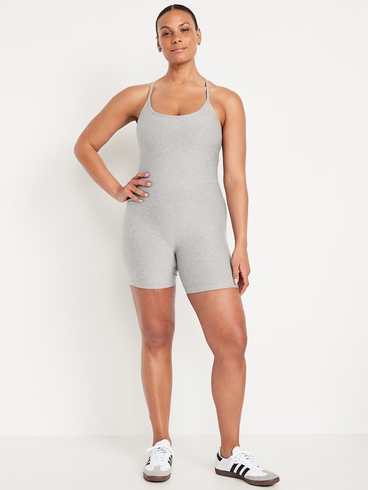 Image number 5 showing, Cloud+ Racerback Bodysuit -- 6-inch inseam