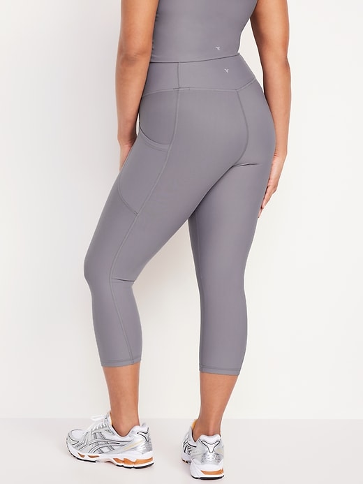 Image number 6 showing, High-Waisted PowerSoft Crop Leggings