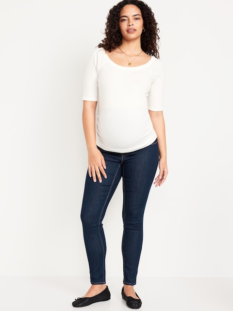 Maternity Full-Panel Skinny Jeans