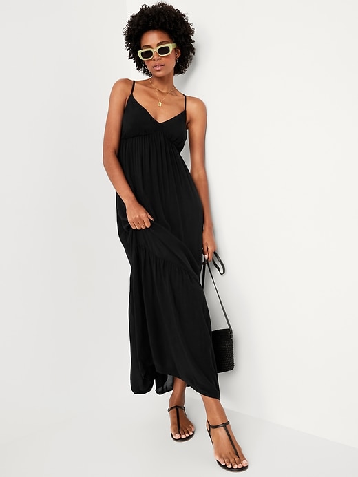 Tiered Maxi Swing Dress Old Navy