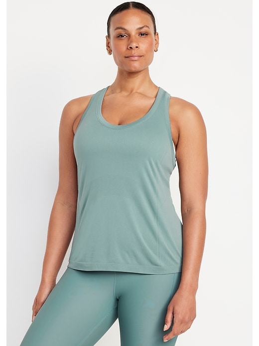 Image number 4 showing, Fitted Seamless Tank Top