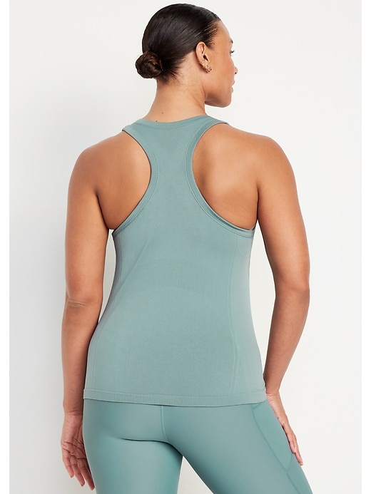 Image number 5 showing, Fitted Seamless Tank Top