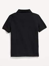 Voir une image plus grande du produit 3 de 5. Polo d'uniforme en piqué Built-In Flex pour garçon