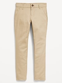 View large product image 4 of 6. Skinny School Uniform Pants for Girls