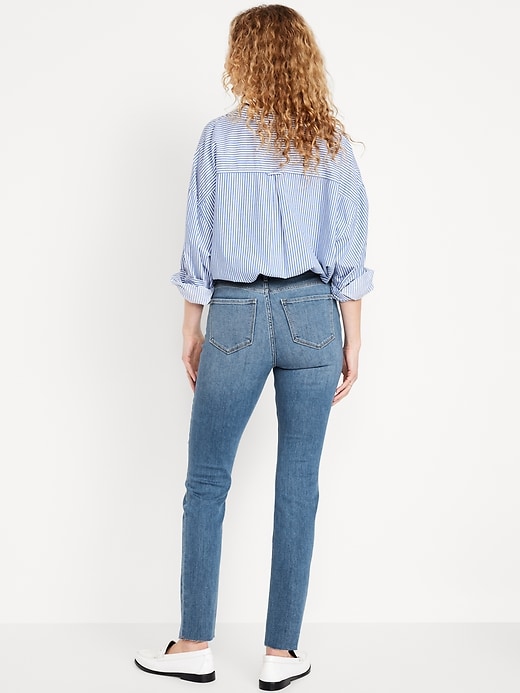 L'image numéro 3 présente Jean Wow droit à taille haute