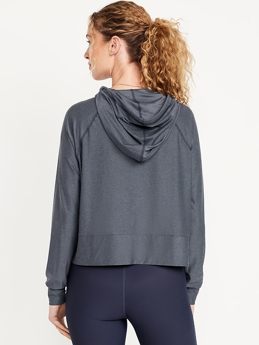 Image number 2 showing, CloudMotion Crop Hoodie