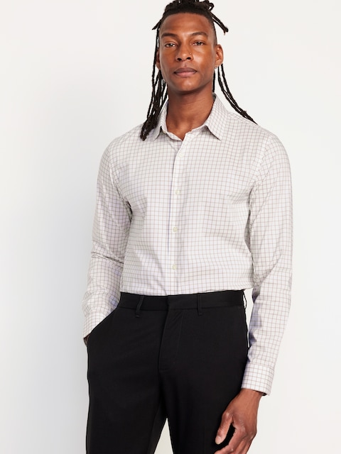 Chemise habillée emblématique Pro Performance, coupe étroite pour Homme