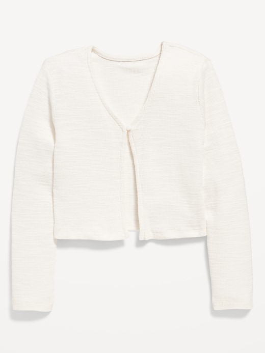 Voir une image plus grande du produit 2 de 3. Cardigan à un bouton pour fille