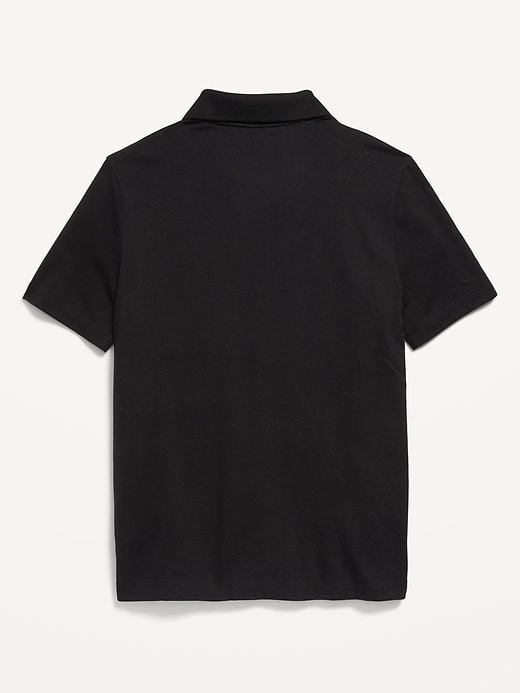 L'image numéro 3 présente Polo d’uniforme scolaire en jersey pour Garçon