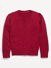 L'image numéro 2 présente Cardigan d’uniforme scolaire boutonné devant pour Fille