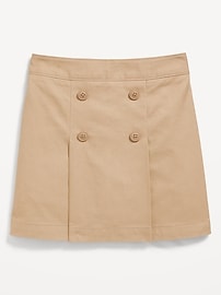 Voir une image plus grande du produit 4 de 7. Jupe-short à plis d’uniforme scolaire pour fille