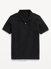 Image number 2 showing, School Uniform Pique Polo Shirt for Boys
