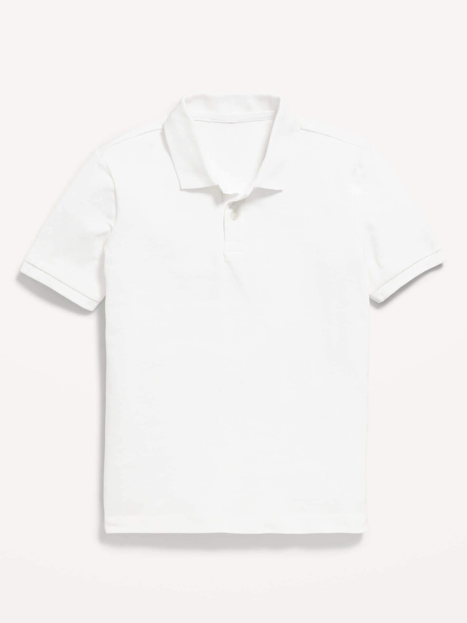 School Uniform Pique Polo Shirt for Boys