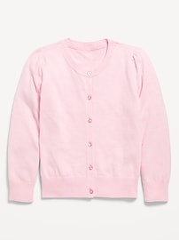 L'image numéro 2 présente Cardigan d’uniforme scolaire boutonné devant pour Fille