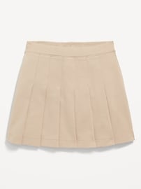 View large product image 4 of 7. School Uniform Pleated Knit Skort for Girls