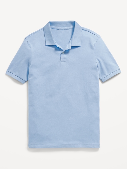 View large product image 2 of 5. School Uniform Pique Polo Shirt for Boys