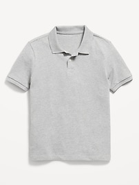 Image number 2 showing, School Uniform Pique Polo Shirt for Boys