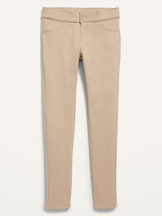 Image number 4 showing, School Uniform Ponte-Knit Jeggings for Girls