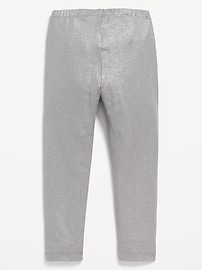 Image number 2 showing, Jersey Shimmer Leggings for Toddler Girls