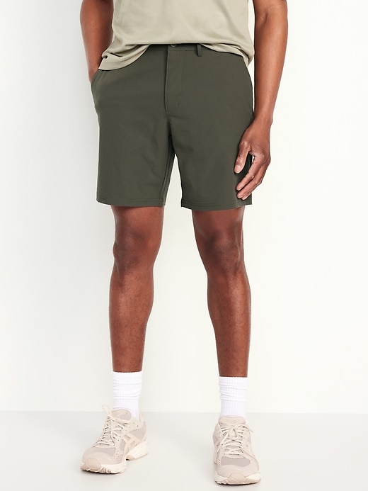 Image number 1 showing, Tech Hybrid Chino Shorts -- 8-inch inseam