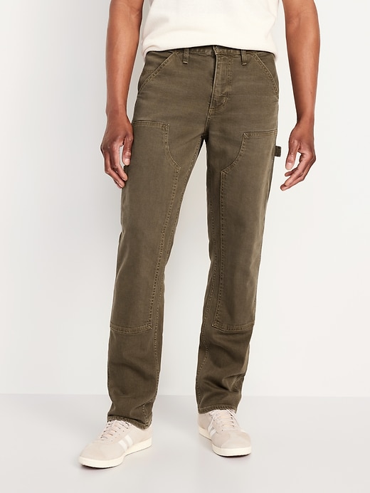 Image number 1 showing, 90’s Straight Built-In Flex Workwear Carpenter Jeans